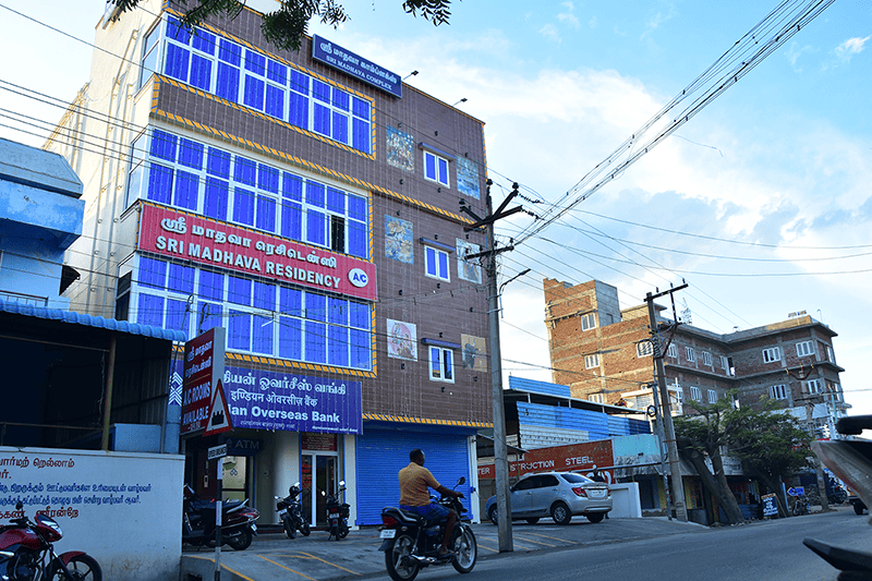 Spacious conference room for business meetings at Sri Madhava Residency